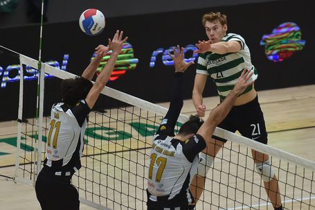 Sporting dominou o SC Espinho e segurou lidarança na 10.ª jornada da Liga UNA - Foto: Miguel Nunes