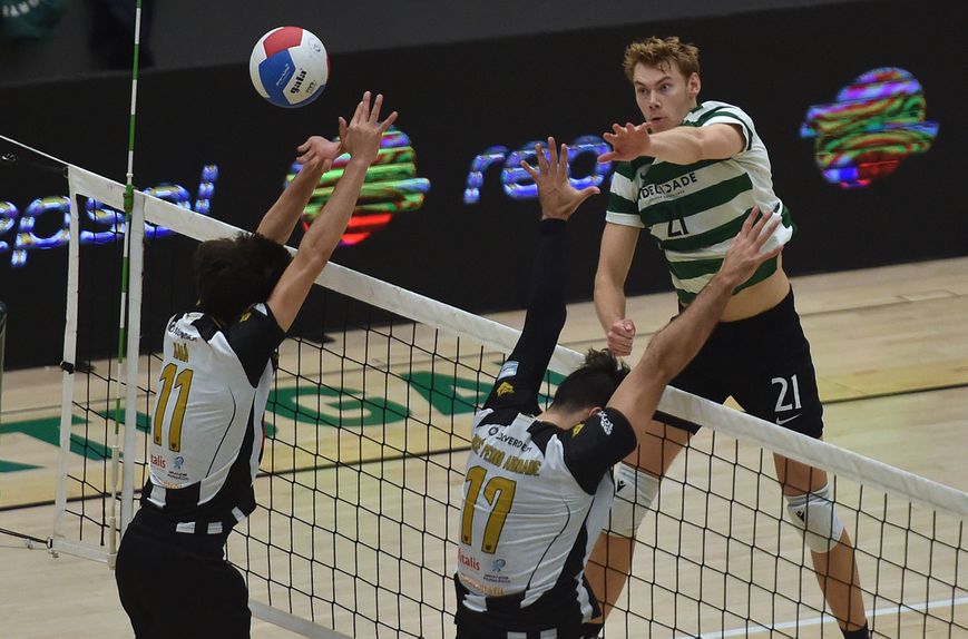 Sporting dominou o SC Espinho e segurou lidarança na 10.ª jornada da Liga UNA - Foto: Miguel Nunes