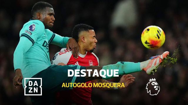 Mosquera marcou na baliza errada e deu três pontos ao Arsenal