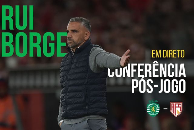Siga em direto a conferência de Rui Borges