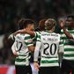 Jogadores do Sporting a festejar - Foto: Miguel Nunes