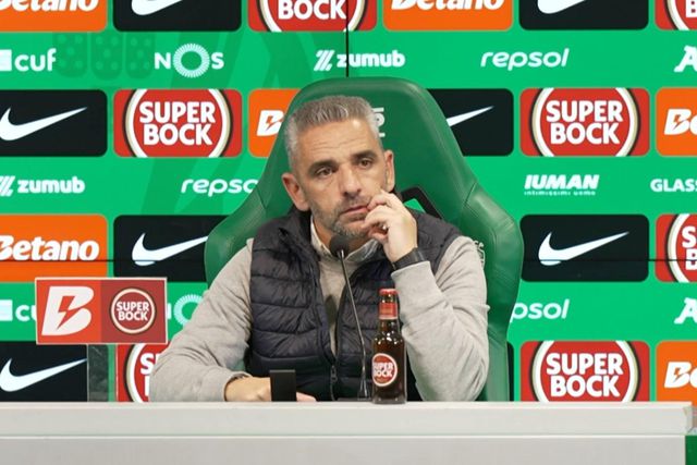Rui Borges esclarece substituição de Gonçalo Inácio e ausência de Hjulmand
