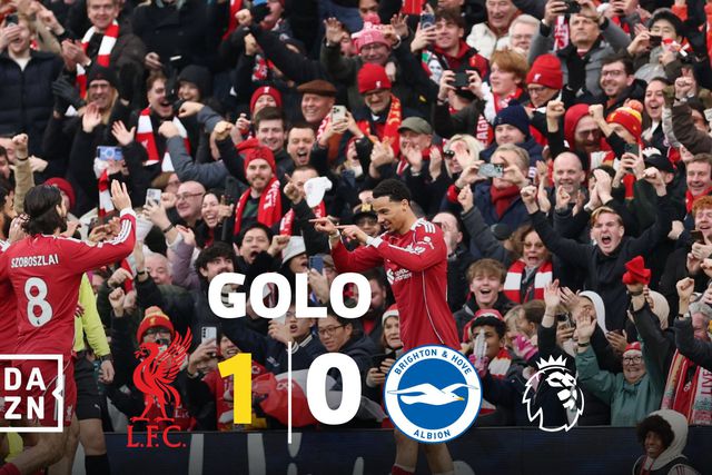 Sem tempo a perder em Anfield: golo aos 46 segundos!