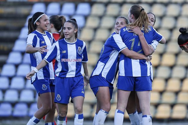 Festejo das azuis e brancas - FOTO: FC Porto