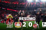 Golo de escorpião empurrou Leverkusen para a vitória (resumo)