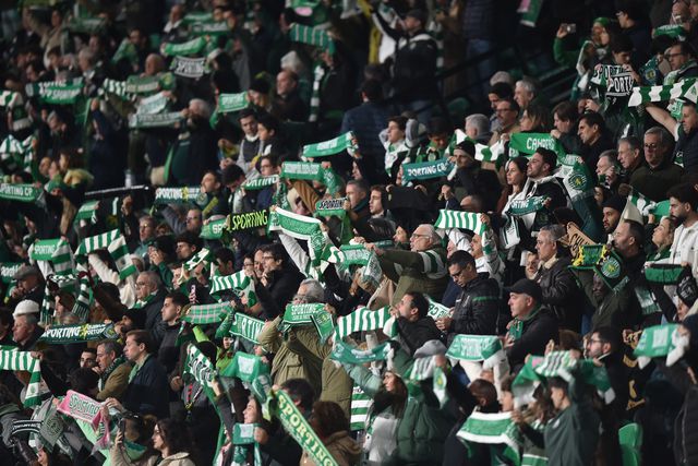 Adeptos do Sporting - Foto: Miguel Nunes