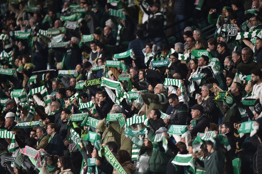 Adeptos do Sporting - Foto: Miguel Nunes