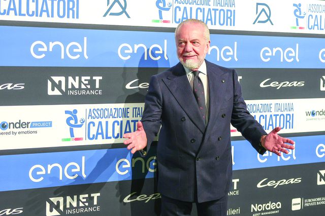 Aurelio De Laurentiis, presidente do Nápoles