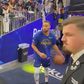 Até parece IA! Cesto 'à' Stephen Curry no aquecimento dos Warriors