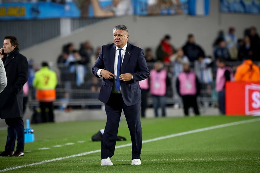 Claudio Tapia, presidente da Federação Argentina de Futebol