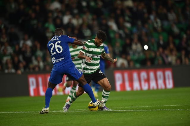 Luis Suárez marcou na receção do Sporting ao Aves SAD - Foto: Miguel Nunes