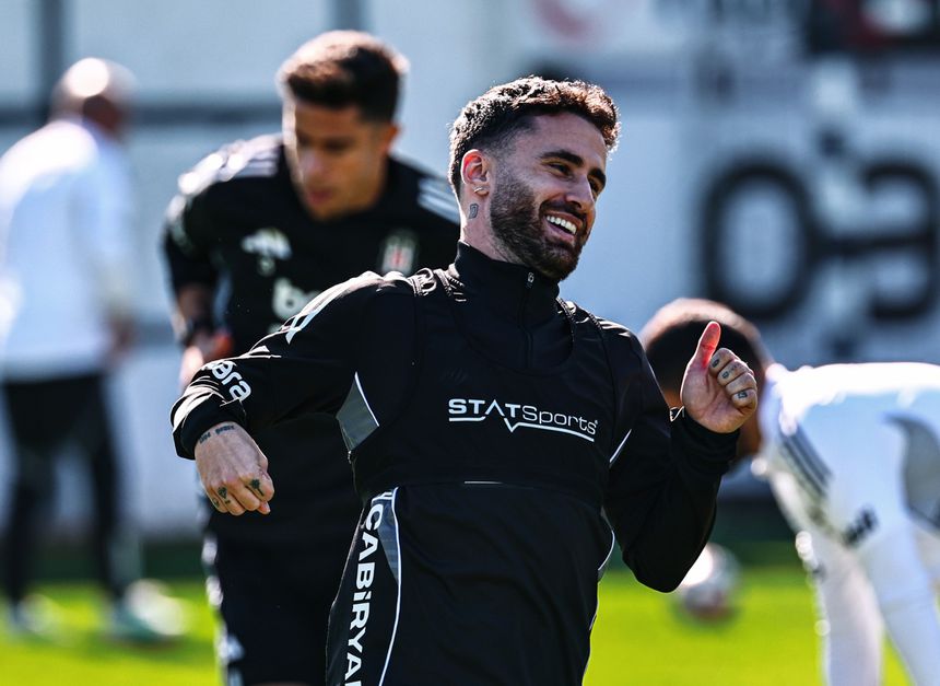 Rafa Silva já sorri nos treinos - Foto: Besiktas