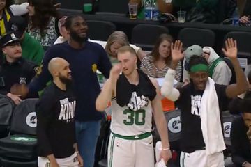 Vídeo: Neemias jogou pelo Maine e depois foi ver os Celtics a Boston