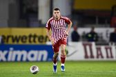 Andreas Ndoj cumpriu todo o seu percurso no Olympiakos, mas poderá agora dar um novo rumo à sua carreira, desta feita ao serviço do Rio Ave