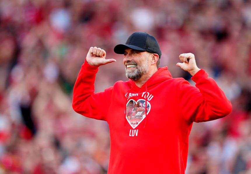 Jurgen Klopp agradece ao público de Anfield na sua despedida do Liverpool