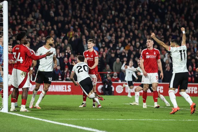 Nottingham Forest-Liverpool: golo de Diogo Jota vale empate ao líder