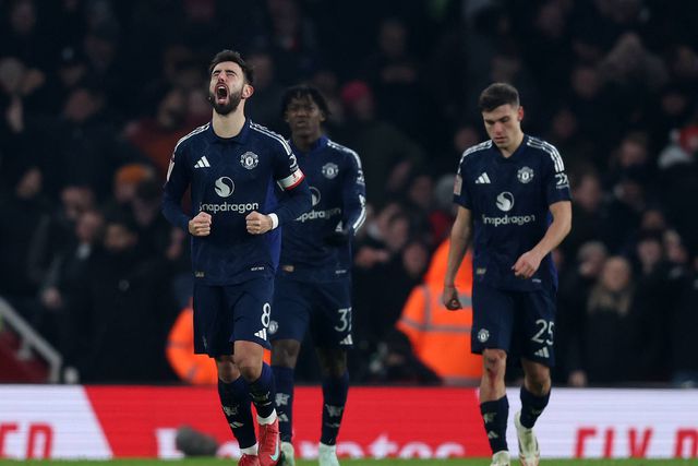 Bruno Fernandes, capitão do Manchester United