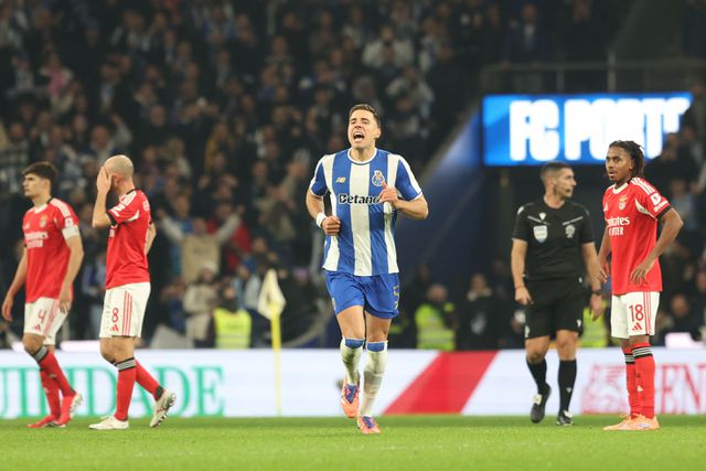 Bednarek festeja o golo que garantiu a qualificação do FC Porto para as meias-finais da Taça de Portugal frente a um Benfica, que deixa fugir dois objetivos em poucos dias - Foto: Catarina Morais/KAPTA +