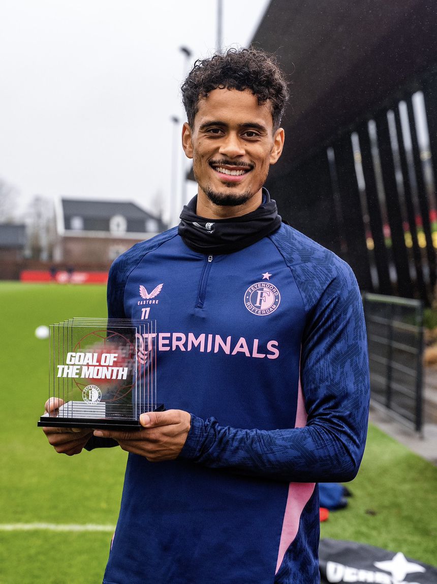 Gonçalo Borges premiado no Feyenoord - Foto: Feyenoord