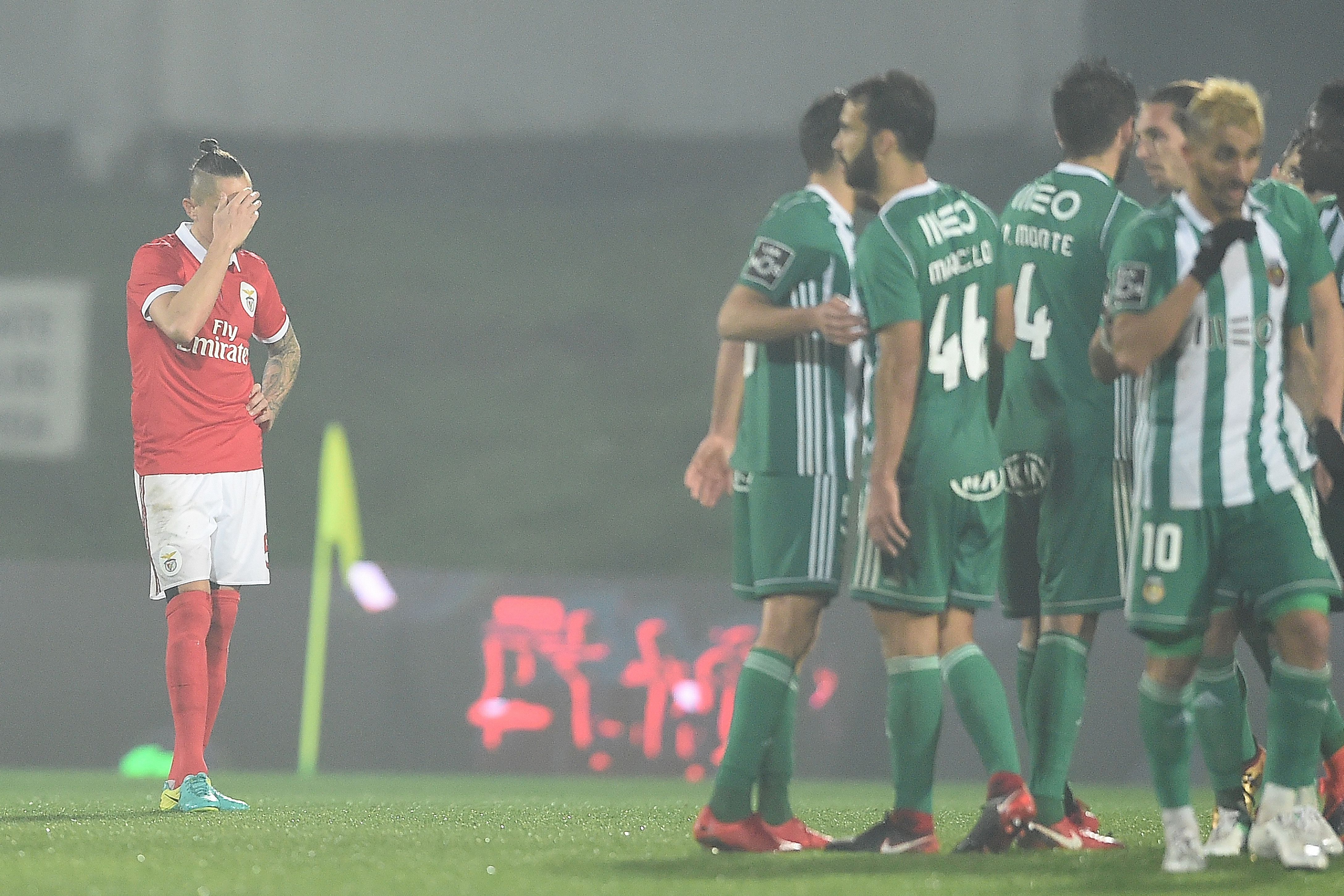 Os festejos da equipa do Rio Ave em 2015 - Foto: A BOLA