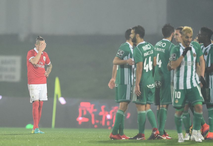 Os festejos da equipa do Rio Ave em 2015 - Foto: A BOLA