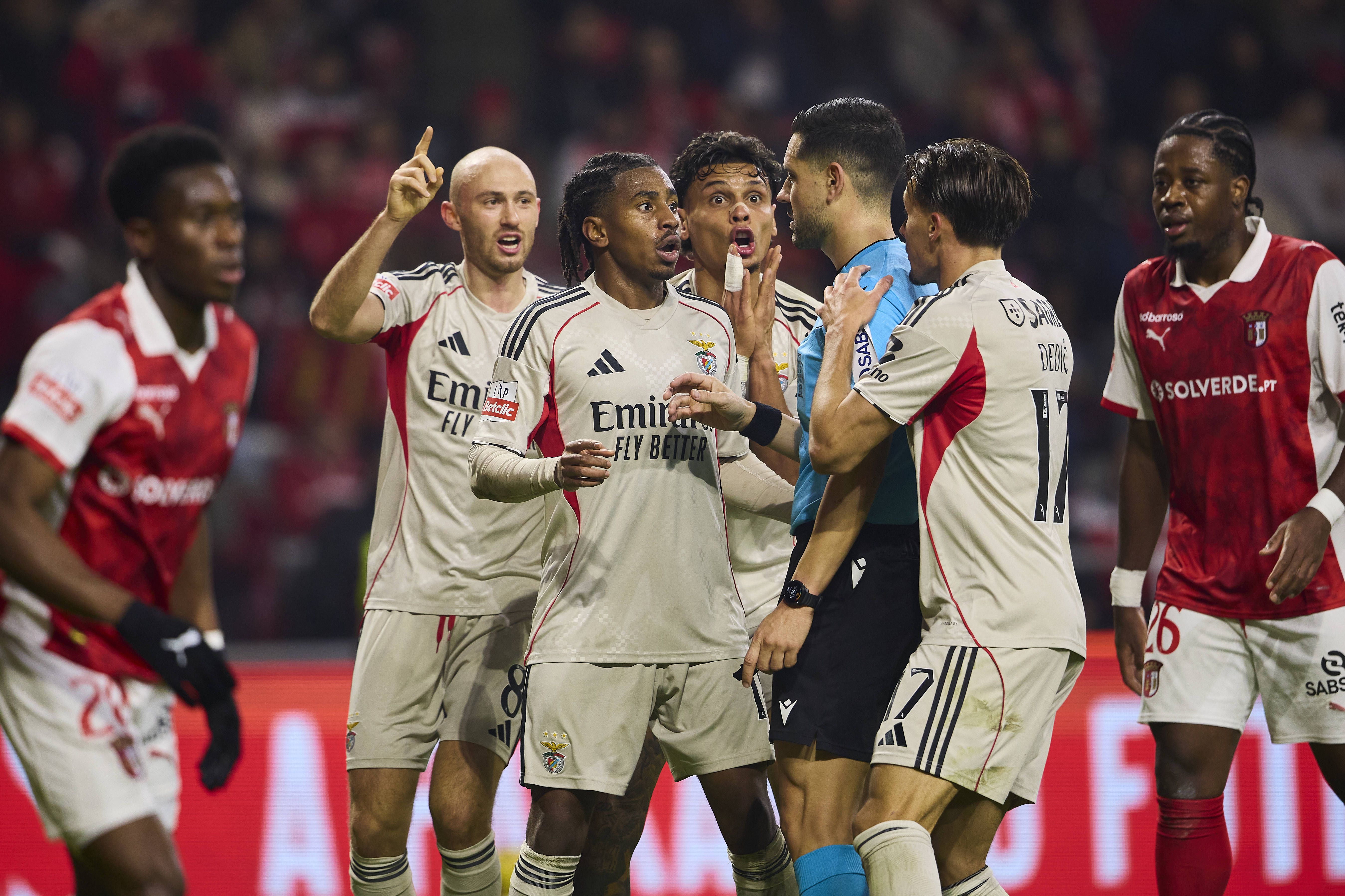 Um empate a duas bolas foi o resultado do SC Braga-Benfica  - Foto: IMAGO