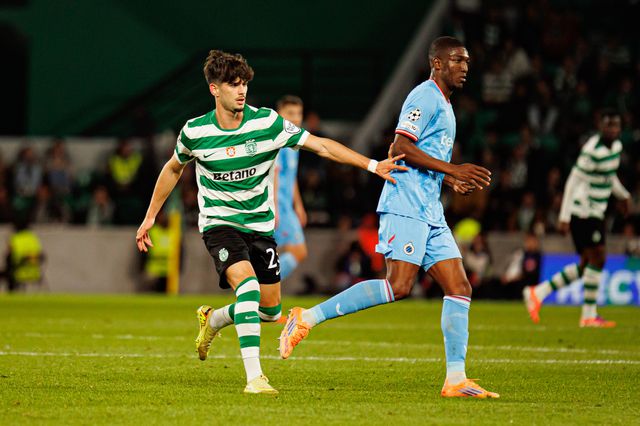 Rodrigo Ribeiro em ação pelo Sporting na Champions, já esta temporada - Foto: IMAGO