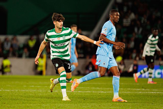 Rodrigo Ribeiro em ação pelo Sporting na Champions, já esta temporada - Foto: IMAGO
