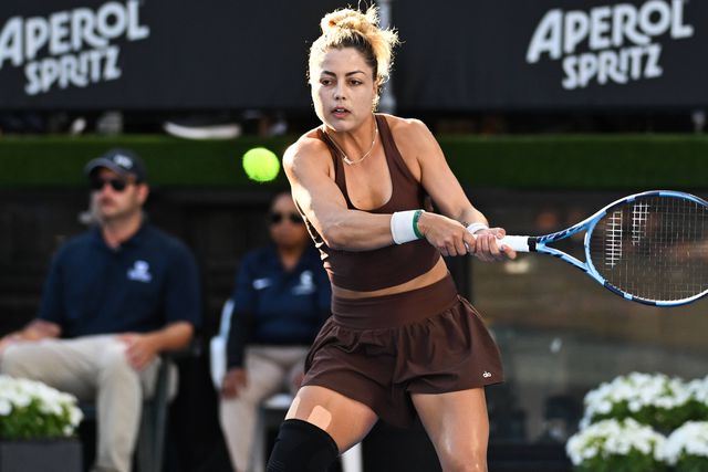 A mexicana Zarazua não escapou ao sol impiedoso autraliano. IMAGO