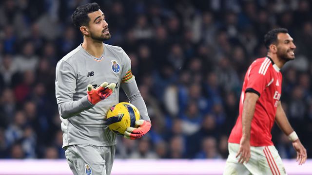 Diogo Costa voltou a ser o dono da baliza do FC Porto. Foto: Catarina Morais/Kapta+