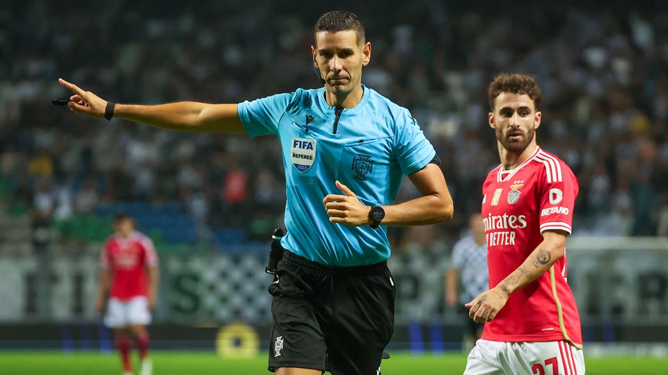 Equipa de arbitragem portuguesa nomeada para jogo europeu