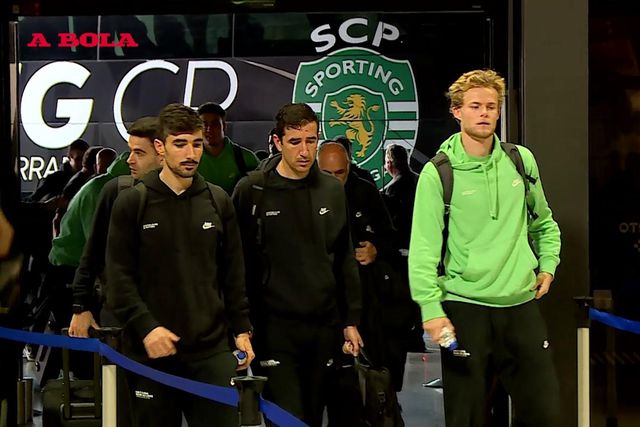 Sporting parte para a Suíça com 4 baixas e uma novidade