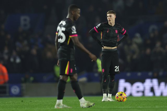 Caicedo e Cole Palmer não escondem desânimo