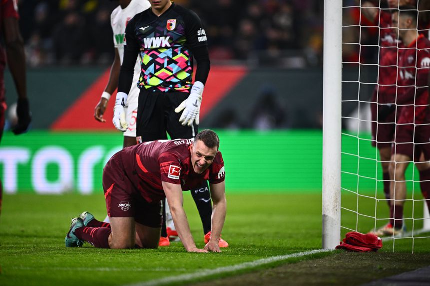 O Leipzig não saiu do nulo em Augsburgo (X-Leipzig)