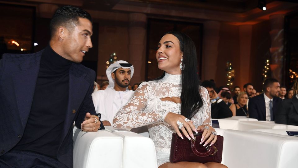 Cristiano Ronaldo com Georgina Rodríguez (foto: IMAGO)