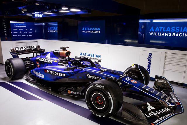 Williams apresenta carro de Fórmula 1 de 2025
