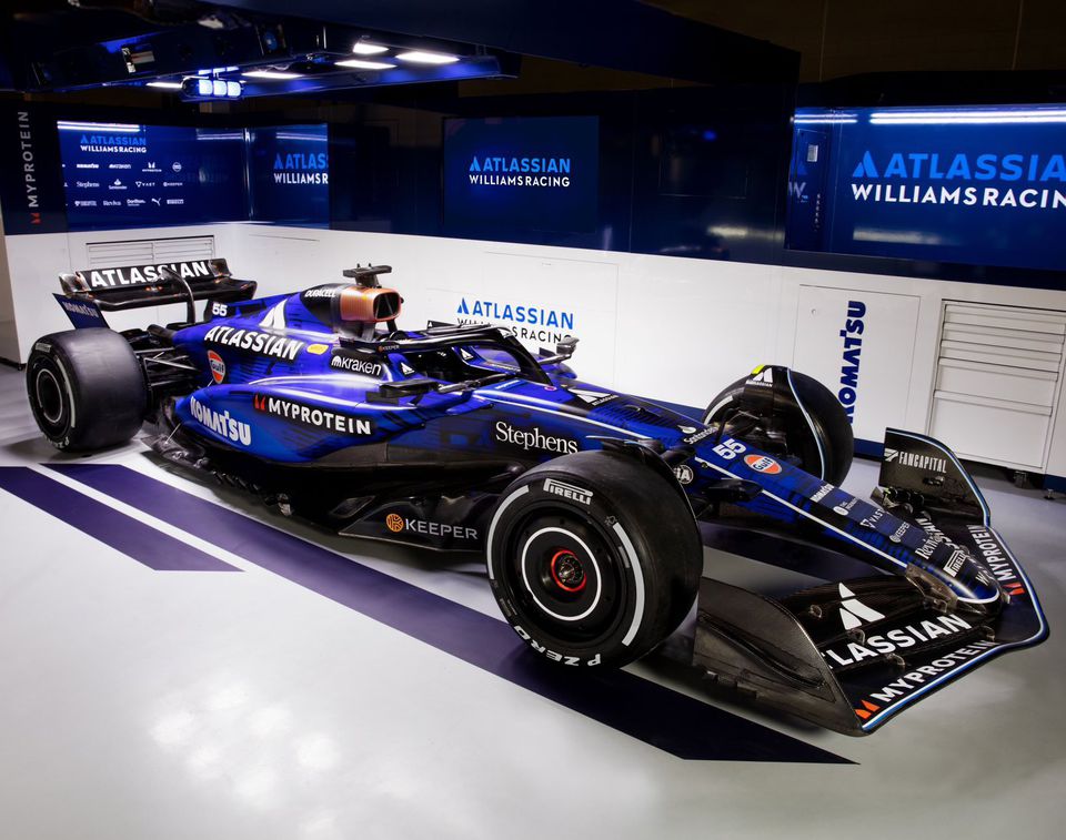 Williams apresenta carro de Fórmula 1 de 2025