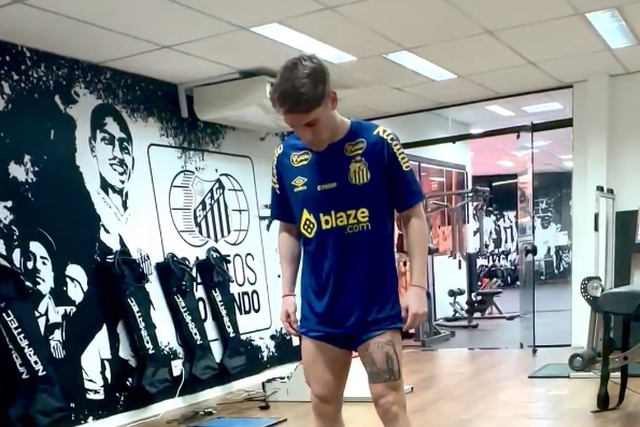 VÍDEO: Rollheiser já trabalha no Santos