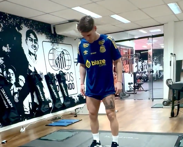 VÍDEO: Rollheiser já trabalha no Santos
