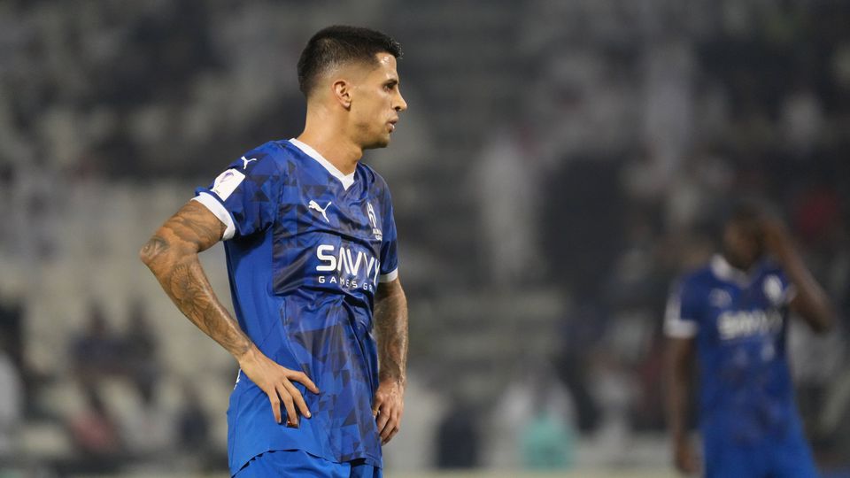 João Cancelo em ação pelo Al Hilal