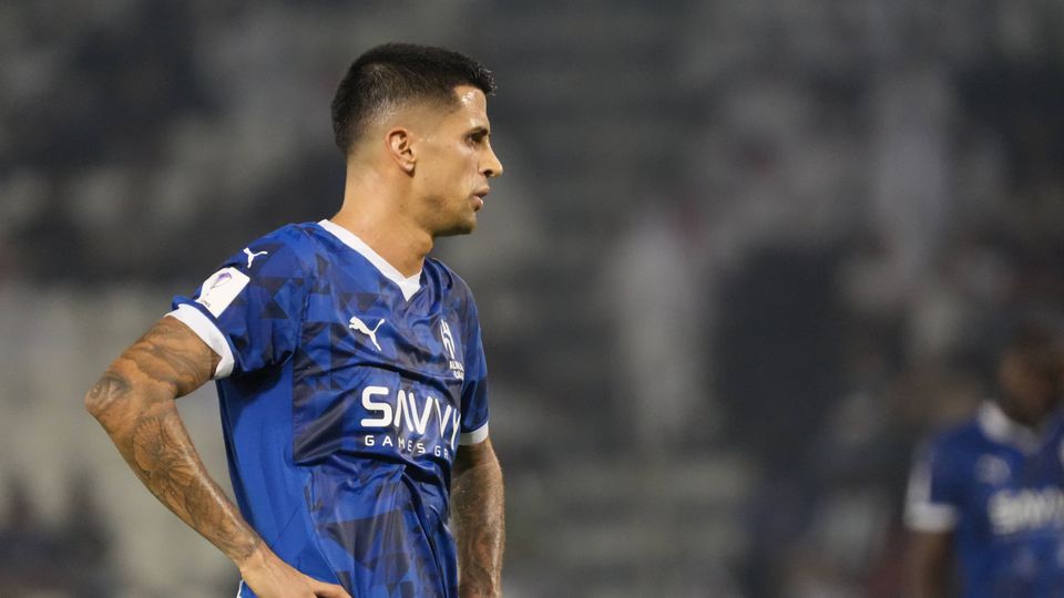 João Cancelo em ação pelo Al Hilal