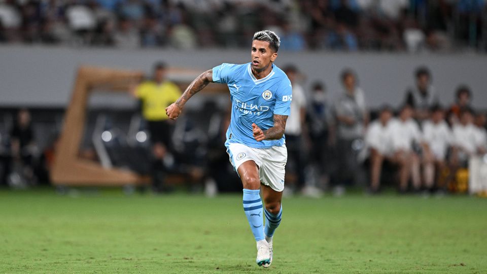João Cancelo quando representava o Manchester City