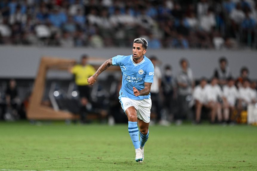 João Cancelo quando representava o Manchester City