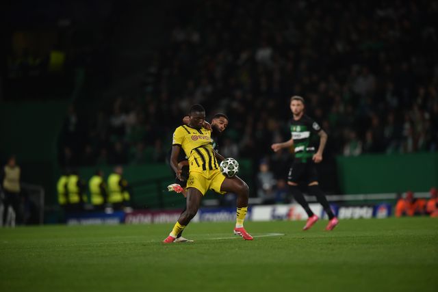 Derrota caseira do Sporting com o Borussia Dortmund contribuiu para a ultrapassagem da Alemanha a Portugal, no ranking anual (foto: Miguel Nunes)