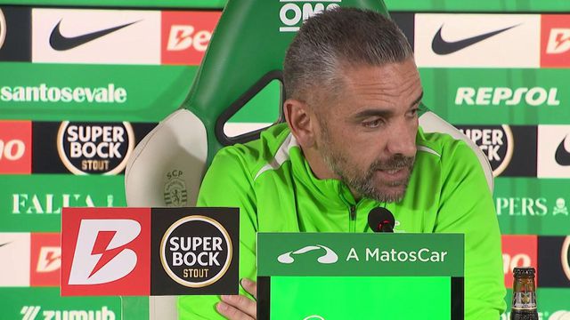 Rui Borges, treinador do Sporting