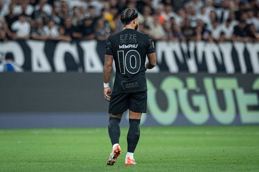 Memphis Depay, número 10 do Corinthians