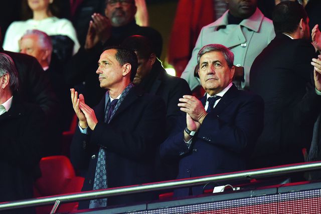 Pedro Proença e Fernando Gomes (foto: Miguel Nunes)