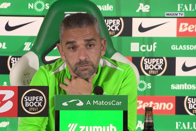 «Vemos muitas vezes o Sporting com dificuldades a controlar o jogo, especialmente na 2.ª parte»