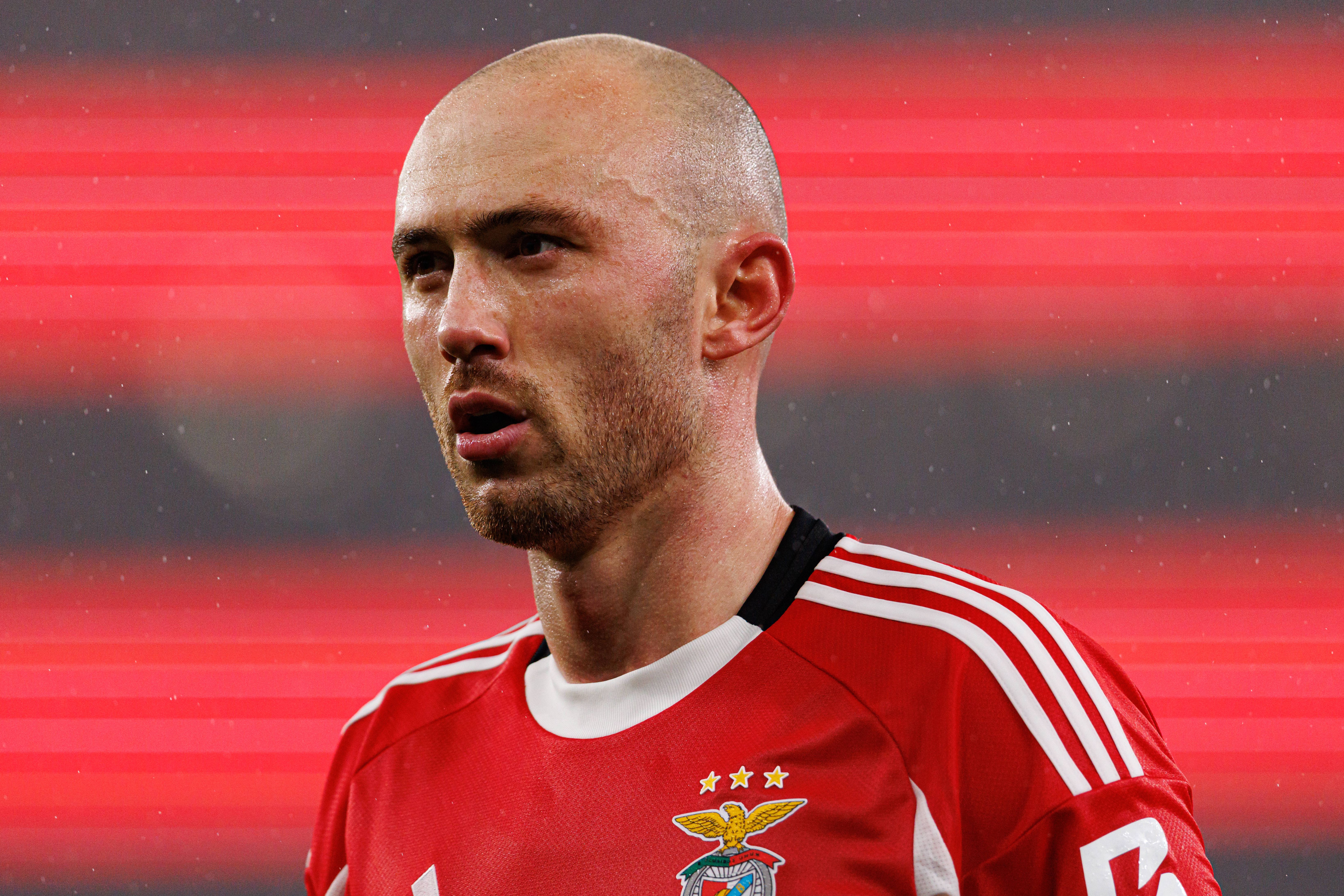 Aursnes, médio do Benfica (foto: Imago)