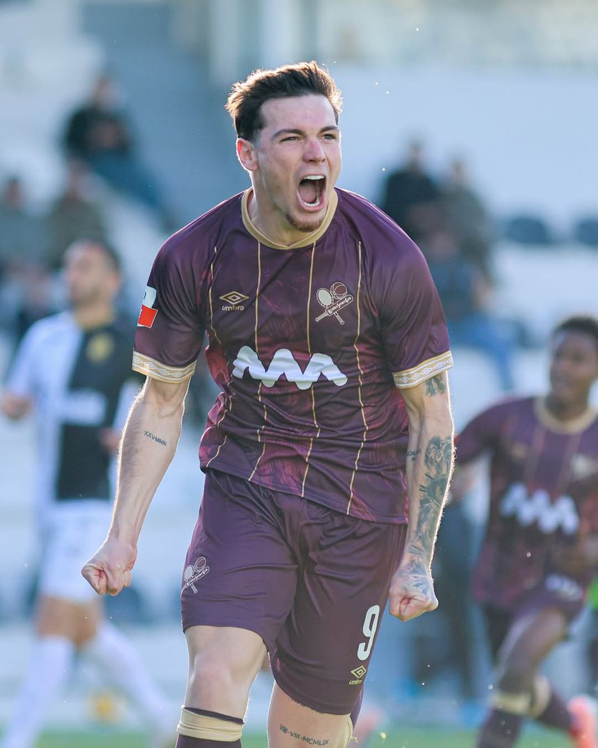 BIca marcou para o Leixões no São Luís (Foto: Leixões)